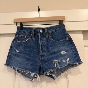 Levi's 501 Denim Shorts - 24